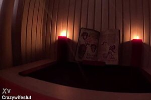 Unholy nun crazywifeslut summons anal demon with necronomicon for gaping creampie.