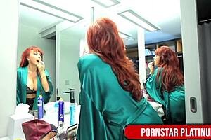 sexy vanessa the horny gilf bounces wildly on kevin stallion's monster cock ride