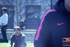 Blonde Teen Emo With Natural Tits Gets Anal Creampie