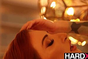 Fiery redhead milf sophia locke strips slow then pounded doggystyle hardx