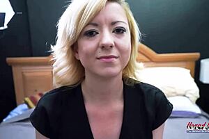 busty blonde keyton sucks cock and fingers wet ass hole 👅💦