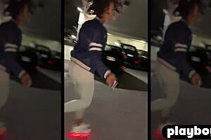 Misty Stone's Petite Ebony Ass And Small Tits Tease In Lingerie Masturbation