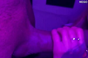 belinha collared like a slut milf takes 24cm monster bbc in her fat curvy ass