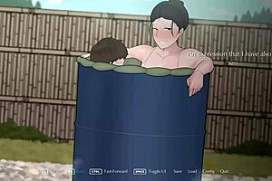 mom camps with me while friend rails her hard