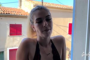 Coquette French Slut With Huge Tits Loves Wild MMF Threesome Fuck