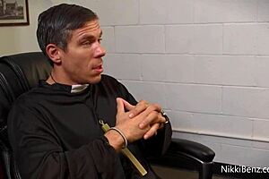 busty nuns nikki crave anal group pounding?