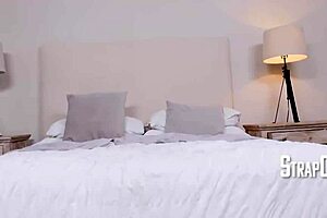 panty sniffer teen milf caught punished with strapon face sitting