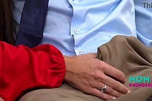 Watch milfs race to ride each other's stepsons first