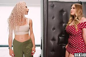 BBW熟女Codi Vore和人妖Ariel Demure Izzy Wilde3P