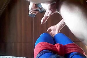 Milf Bound For Gagging Facial Tease