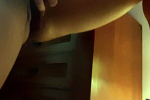 Webcam milf squirts hard pussy creampie for muscular client rimjob clit play