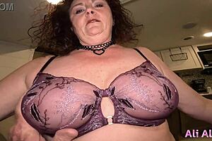 stepmom gilf stripper allures stepson into deep ass fucking