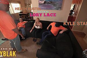 blonde milf slut, you taking double vaginal from big black cocks doggystyle?