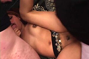 girls of taj mahal swallow interracial cumshots in hardcore threesome orgy scene 2