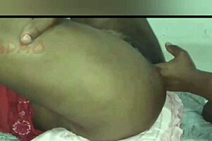 exploding deep in that black ass—pure interracial creampie bliss?