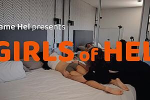 Asian teen Baebi Hel fingered then rides bwc bedroom