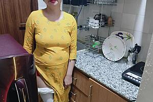 Horny Stepmom Kitchen Surprise?