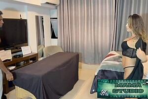 Mama Studio Hires BBC Gigolo Massager for Explosive Orgasms!