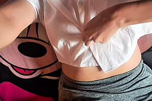 hey neighbor wife begs me film her stripping naked