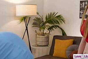 Why does stepmom lick stepdaughter's ass after spanking?