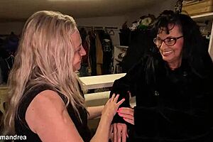 lesbian grannies tease feet lick to massive orgasms