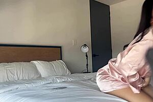 Ely Marquez big booty latina milf fucks random stranger in hotel