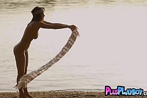 big titted natalie costello strips poses naked natural boobs beauty