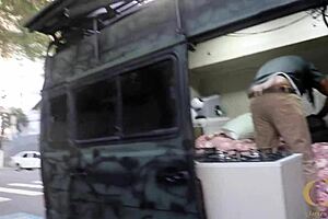 fucking granny doggystyle in city mobile home bts