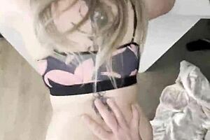 STEP SON POUNDS MOMMY HARD IN KITCHEN