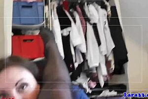 i finger my euro milf pussy so deep then slurp that throbbing dick hungrily