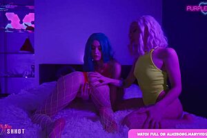 cyberpunk lesbians alicebong purple bitch sia siberia anal dildo fuckmachine pussy blast?