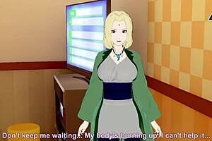 i gave tsunade a fast handjob before we had sex in koikatsu anime