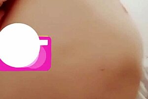 Why tease those big tits and ass while masturbating, blonde?